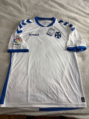 RARE CD Tenerife 🇪🇸 2016-17 Hummel La Liga Segunda División Home Jerse